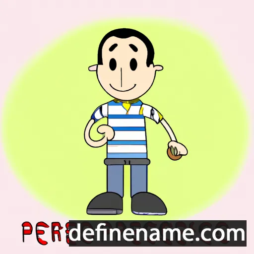 cartoon of the name Pierfrancesco