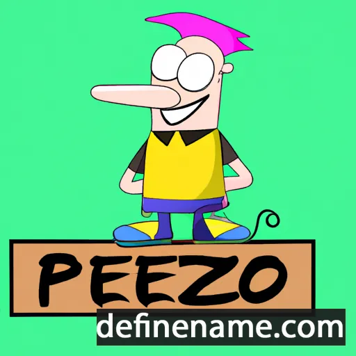 cartoon of the name Pierozzo