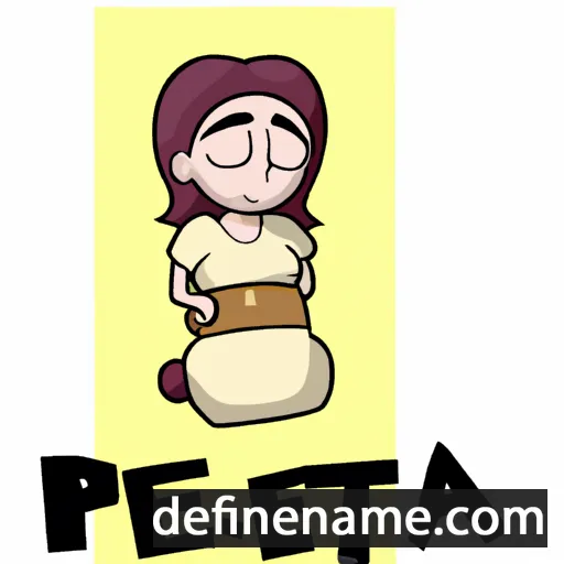 cartoon of the name Pieta