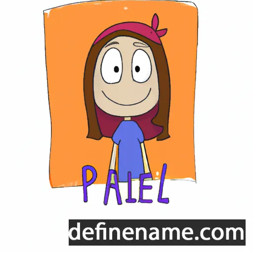 cartoon of the name Pilare