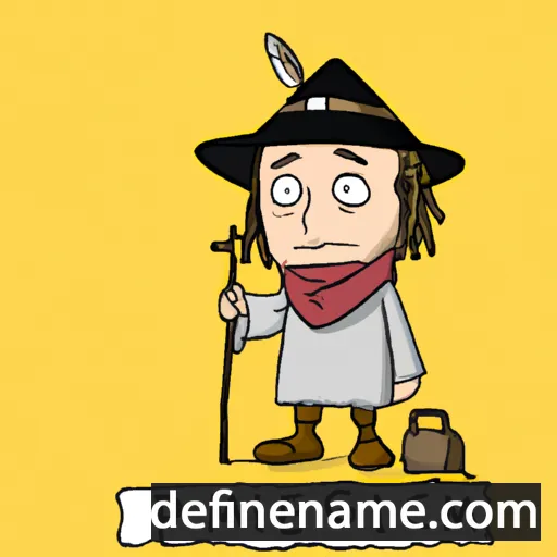 Pilgrim cartoon