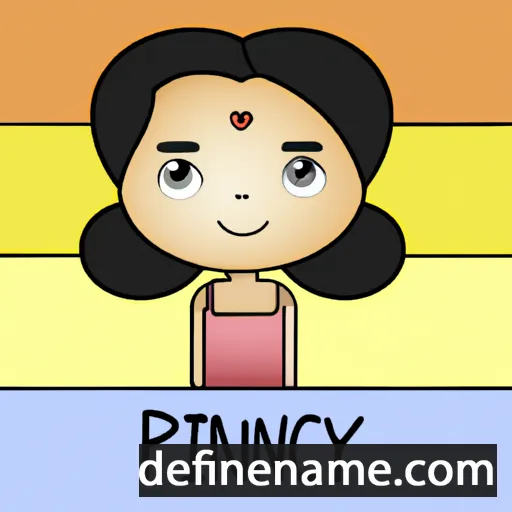 cartoon of the name Pinay