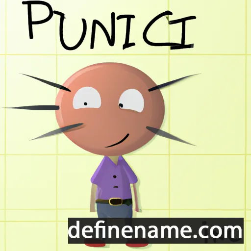 cartoon of the name Pincu