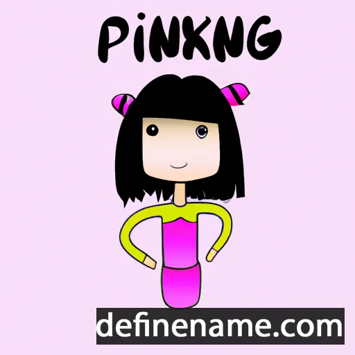 Pingkan cartoon