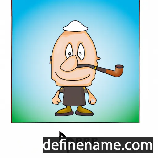 cartoon of the name Pipere