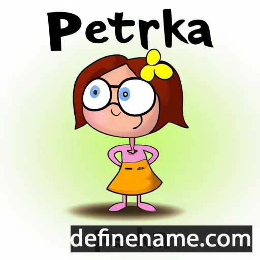 Pirketta cartoon