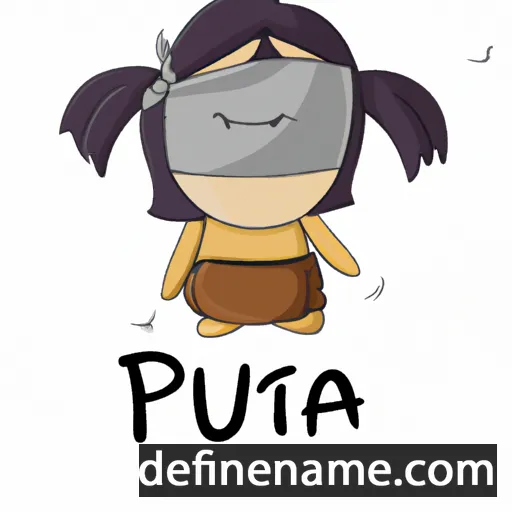 cartoon of the name Pituaĸ