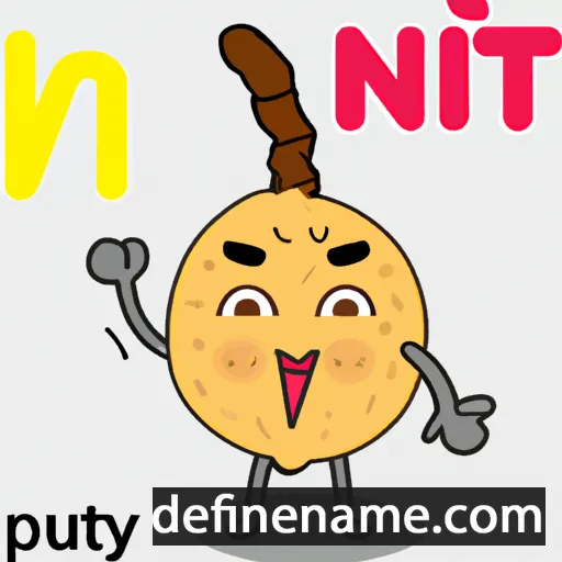 cartoon of the name Piyanut