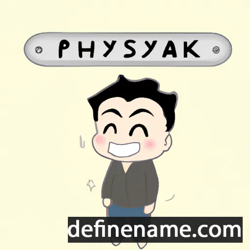 Piyasak cartoon