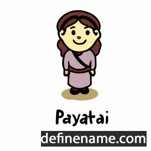 cartoon of the name Piyasvati