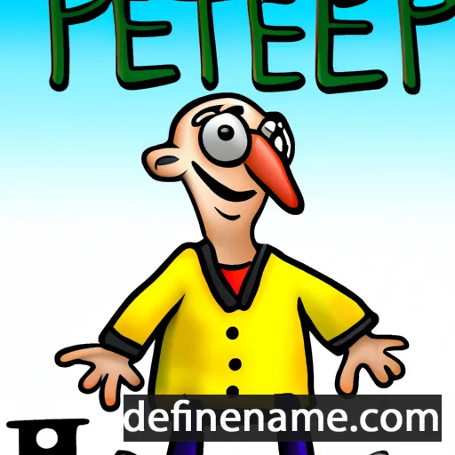 Pjeter cartoon