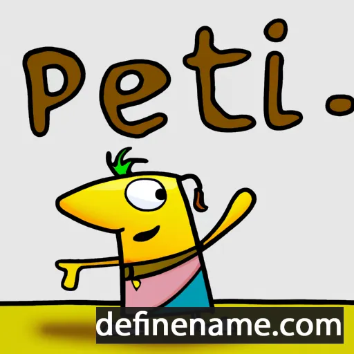 Pjetri cartoon