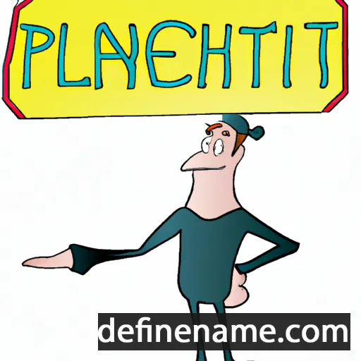 cartoon of the name Planchet