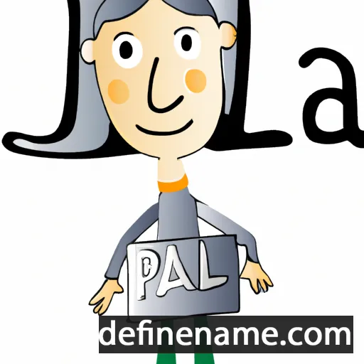 cartoon of the name Plata