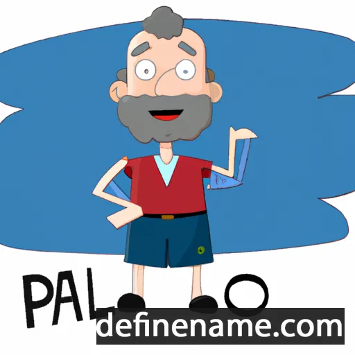 cartoon of the name Platone