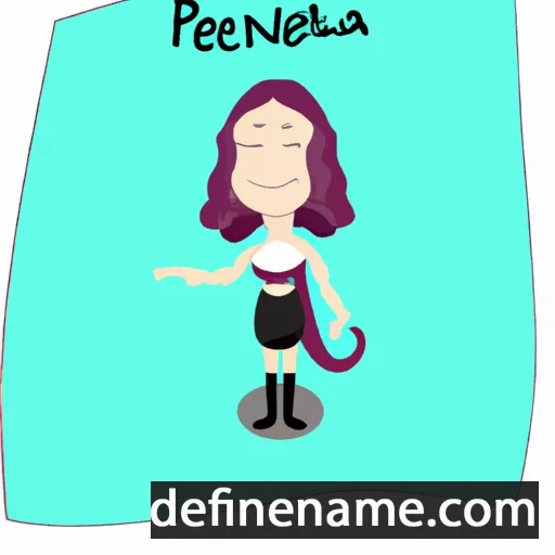 Plenira cartoon