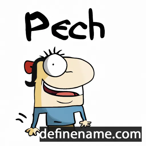 cartoon of the name Plesch