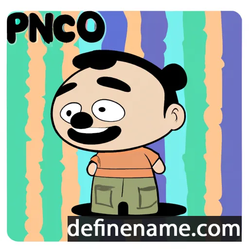 cartoon of the name Pôncio