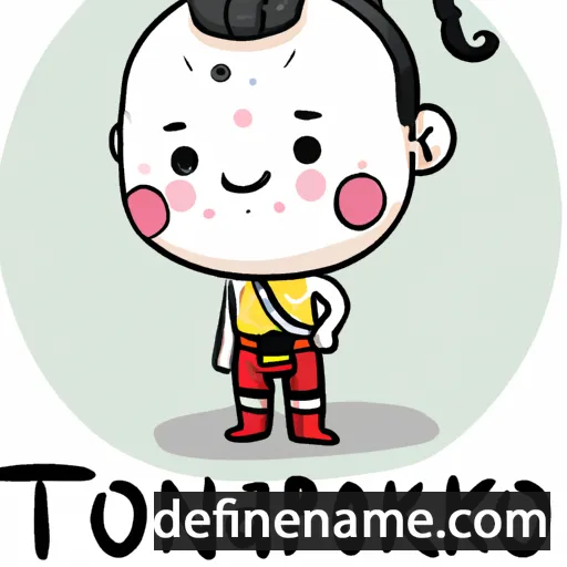 cartoon of the name Podtakorn