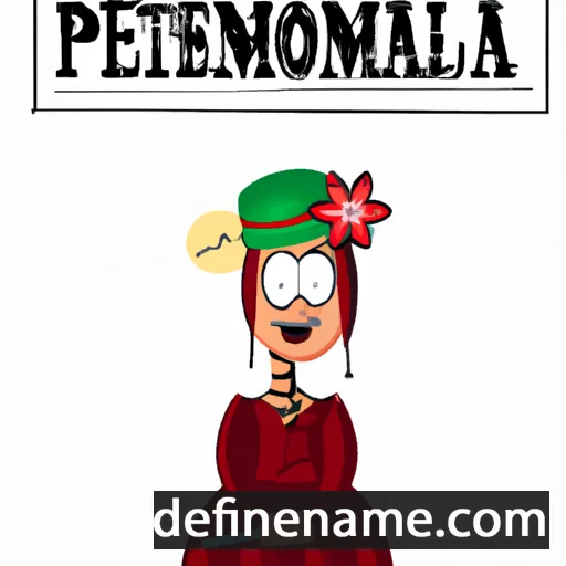 Poemenia cartoon