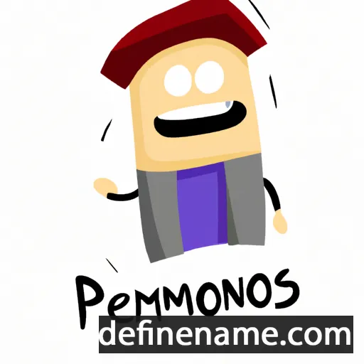 Poimenios cartoon