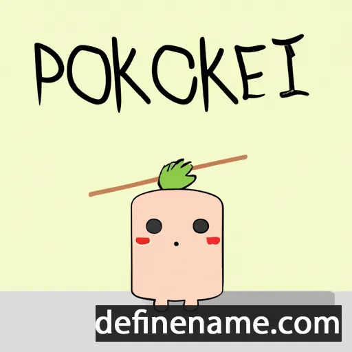 Pokkii cartoon