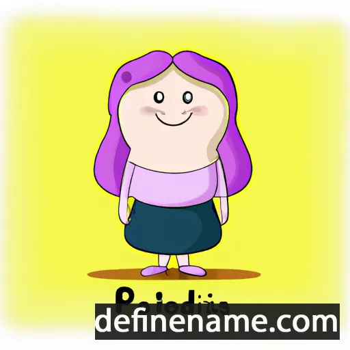 cartoon of the name Polidora