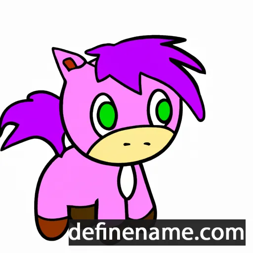 cartoon of the name Ponponio