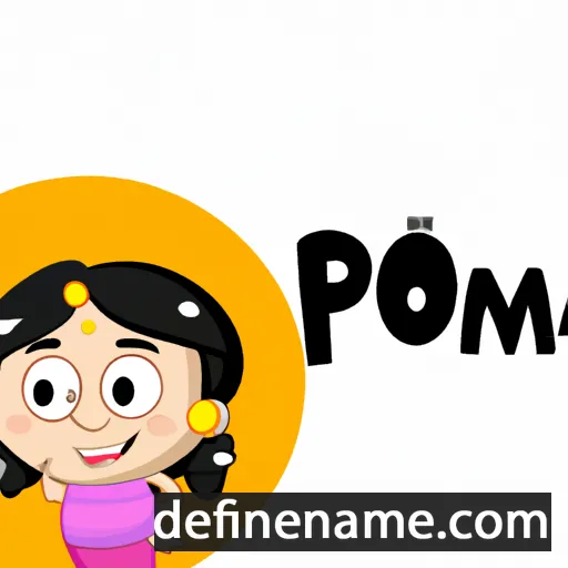 Poonam cartoon