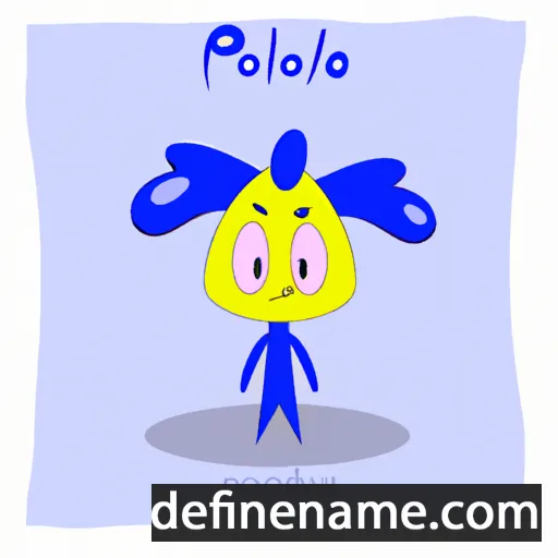 Poplios cartoon