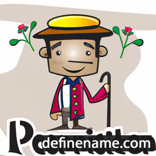 cartoon of the name Potenciano