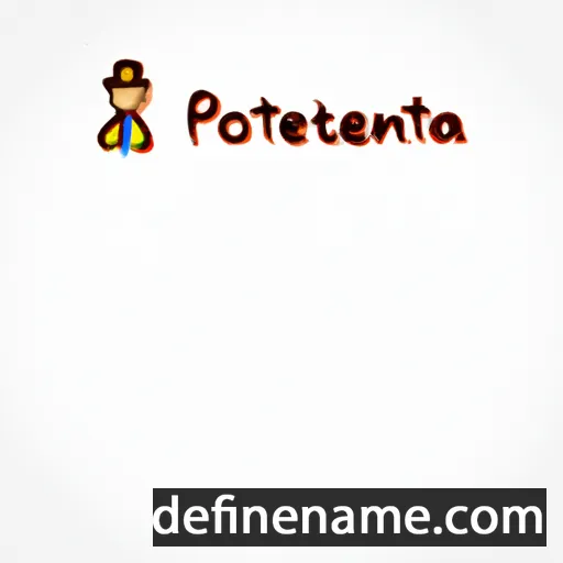 Potentiana cartoon