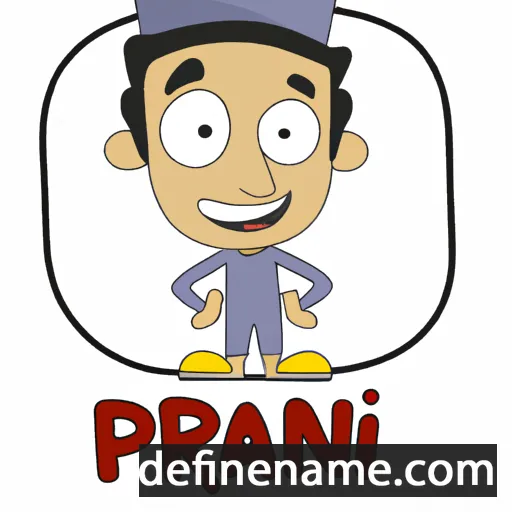 Pranjal cartoon