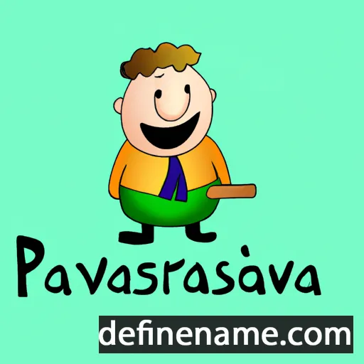 cartoon of the name Praskovja