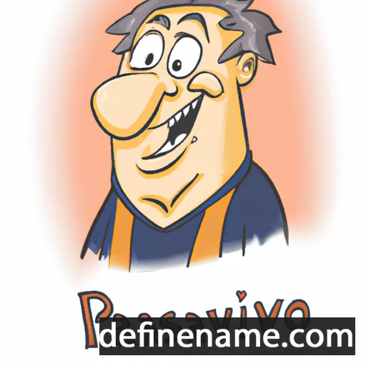 cartoon of the name Pravoslav