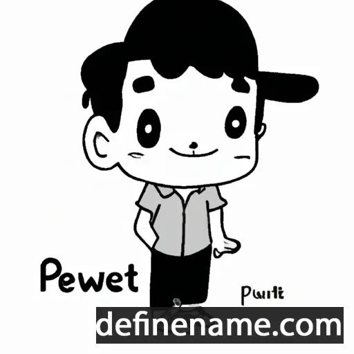 cartoon of the name Prawet