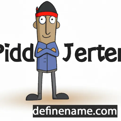 cartoon of the name Preetinder