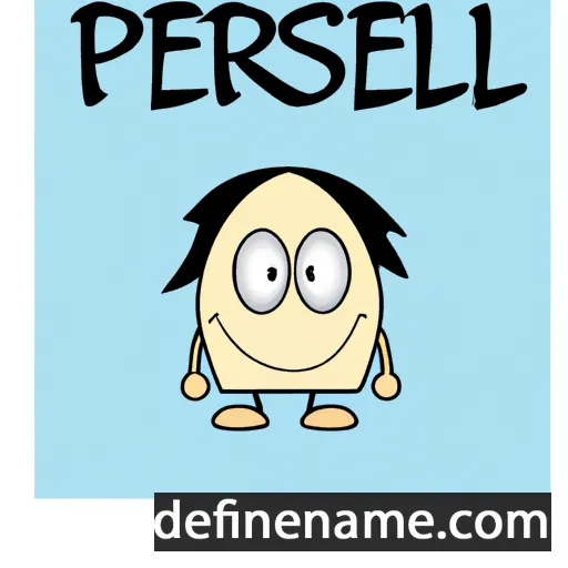 cartoon of the name Presli