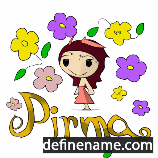 Primavera cartoon