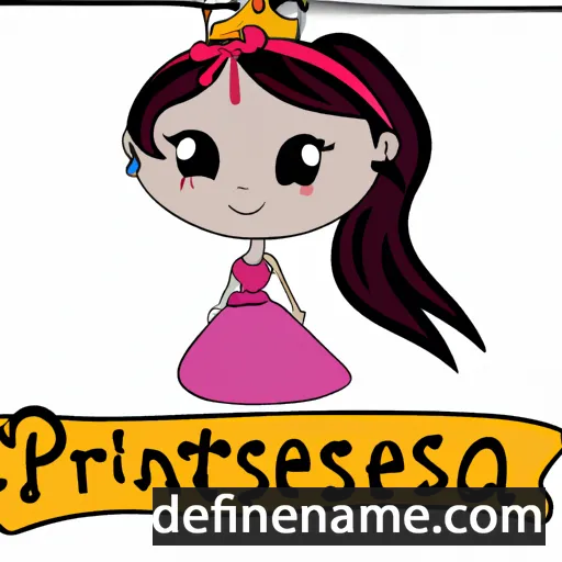 cartoon of the name Princesita