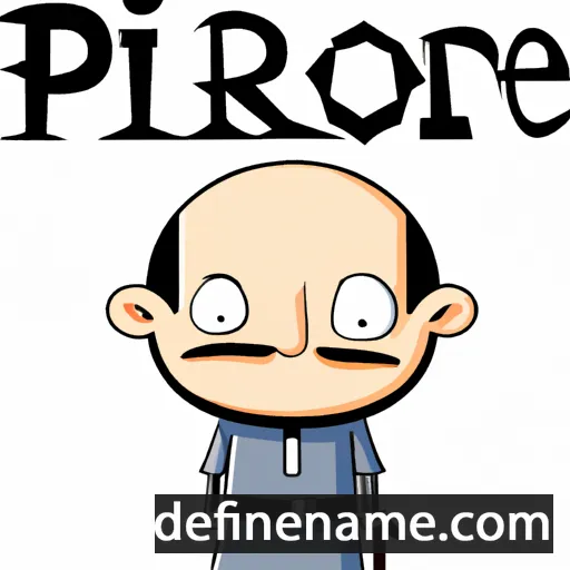 cartoon of the name Priore