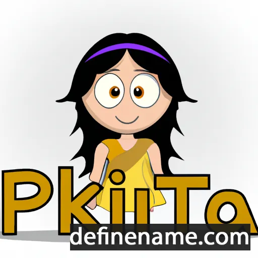 Pritika cartoon