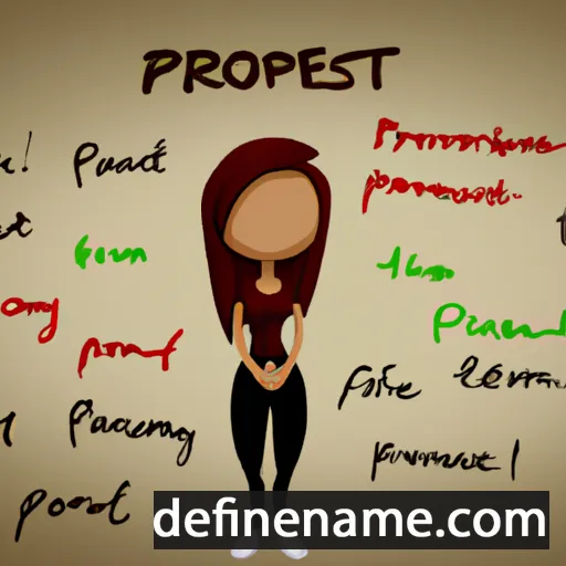 cartoon of the name Prospera