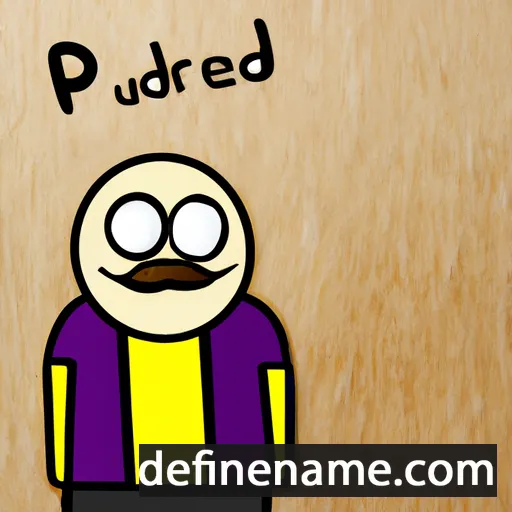 cartoon of the name Prudenz