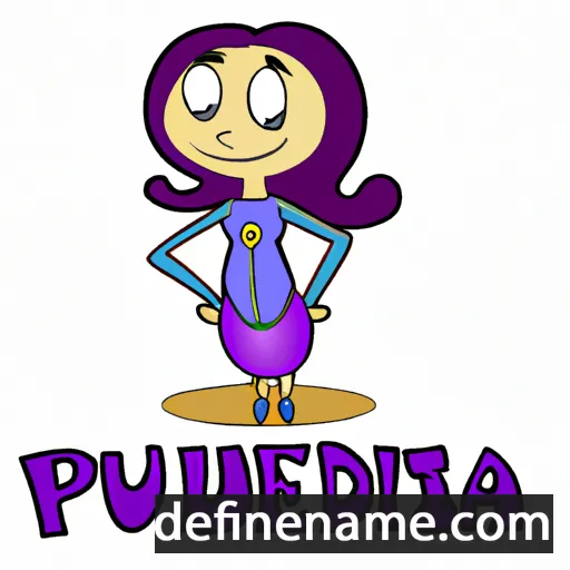 cartoon of the name Prudenza