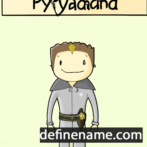 cartoon of the name Prydain