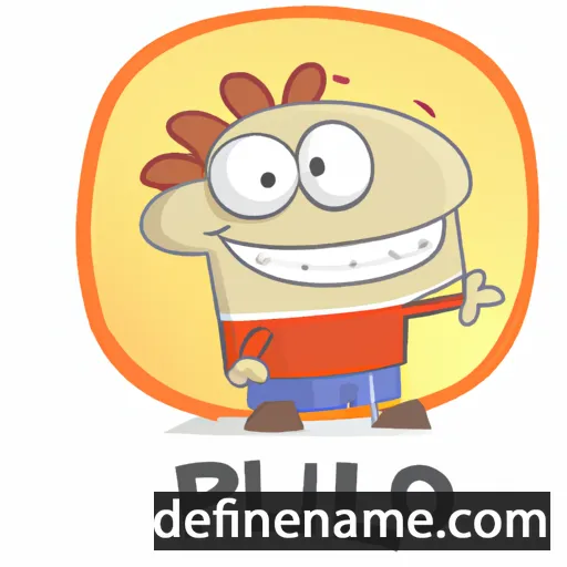 cartoon of the name Publio