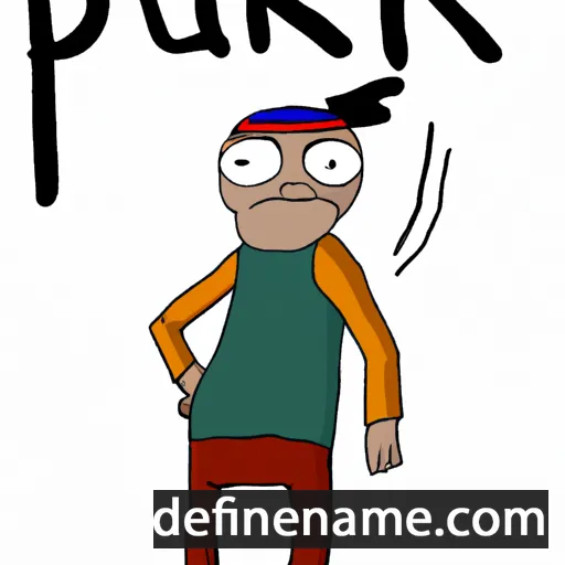 Pukak cartoon