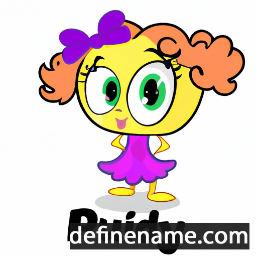 cartoon of the name Purdy