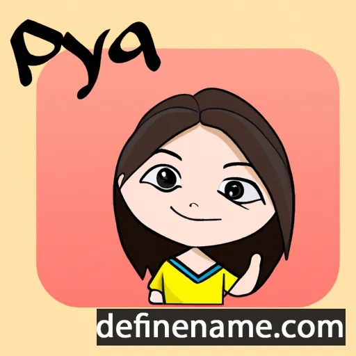 Pya cartoon